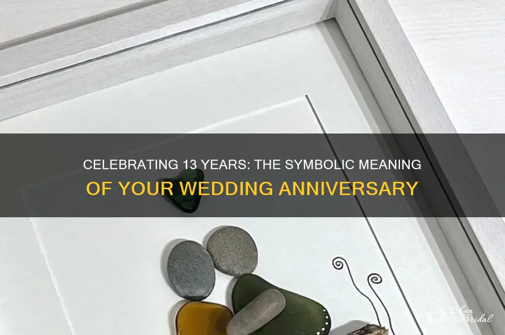 what is 13th wedding anniversary symbol