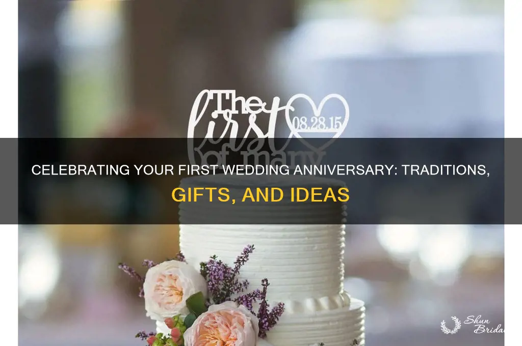 what is 1st wedding anniversary