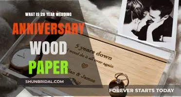 Celebrating Two Decades of Love: The Wood and Paper Anniversary