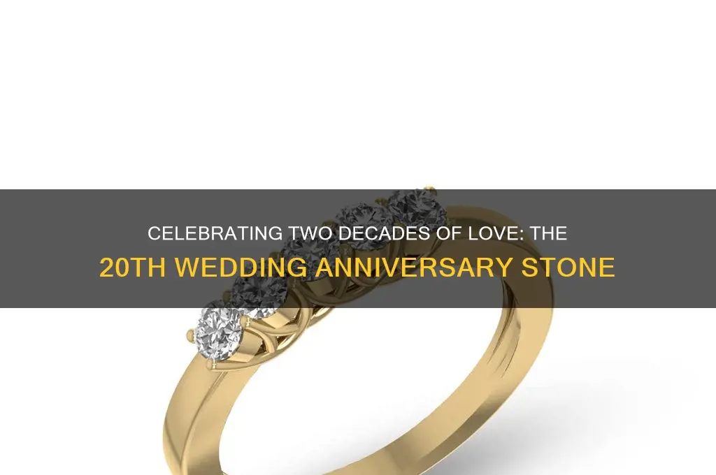 what is 20th wedding anniversary stone