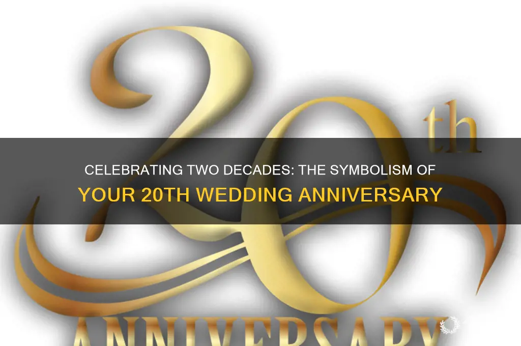 what is 20th wedding anniversary symbol