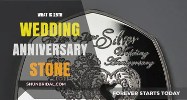 Celebrating 25 Years: The Silver Wedding Anniversary Stone Explained