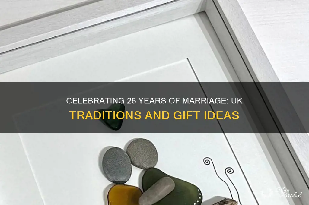 what is 26th wedding anniversary uk