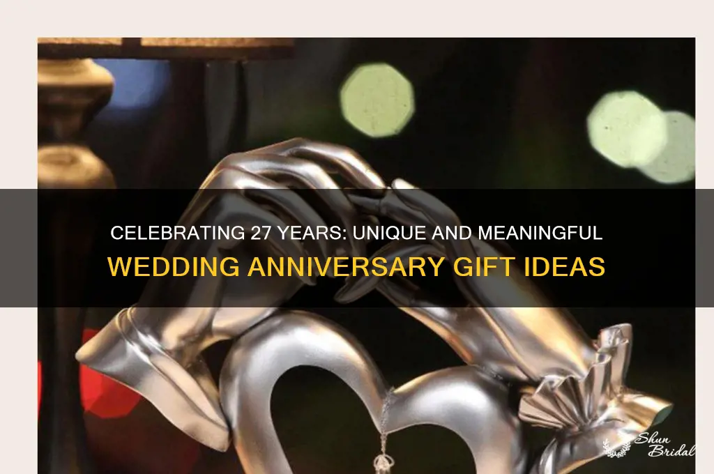 what is 27 year wedding anniversary gift