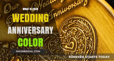 Celebrating Three Decades of Love: The 30th Wedding Anniversary Color