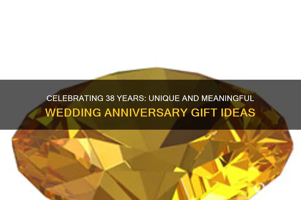 what is 38 wedding anniversary gift