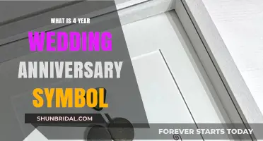 Celebrating Four Years: The Symbolic Meaning of Your Wedding Anniversary