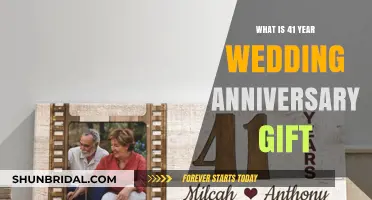 Celebrating 41 Years: Unique and Meaningful Wedding Anniversary Gift Ideas