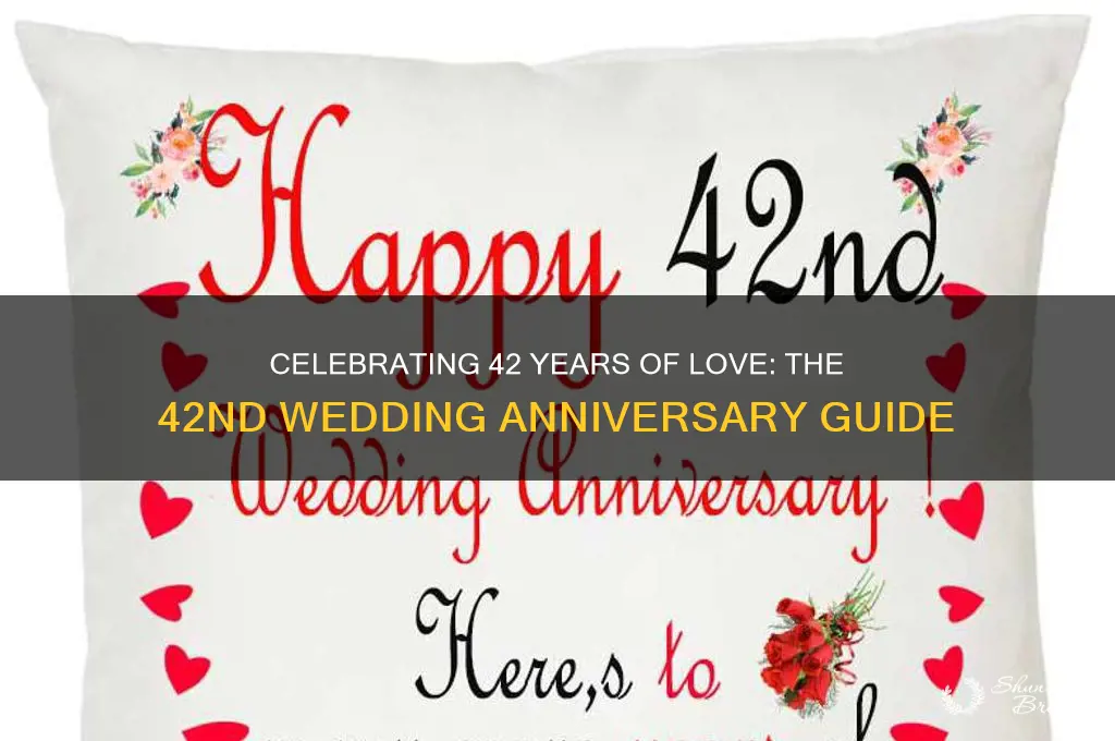 what is 42nd wedding anniversary