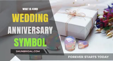 Celebrating 43 Years: The Unique Symbol of a 43rd Wedding Anniversary