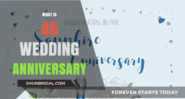Celebrating Sapphire Love: The 45th Wedding Anniversary Explained