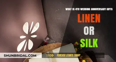 Linen or Silk: Perfect 4th Wedding Anniversary Gift Ideas