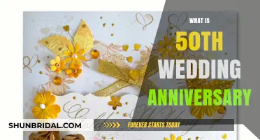 Celebrating 50 Years of Love: The Golden Wedding Anniversary Explained