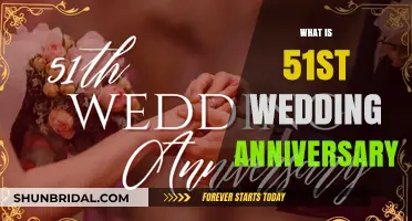 Celebrating 51 Years of Love: The Golden-Bronze Wedding Anniversary