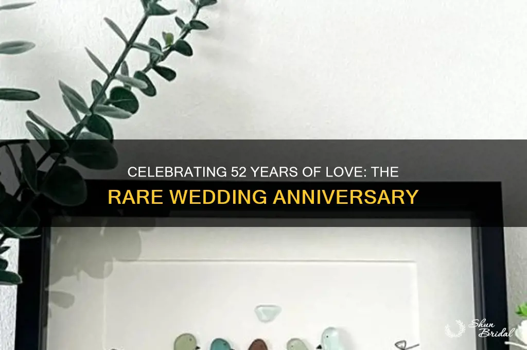 what is 52 years wedding anniversary