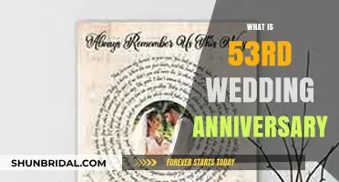 Celebrating 53 Years of Love: The 53rd Wedding Anniversary Guide