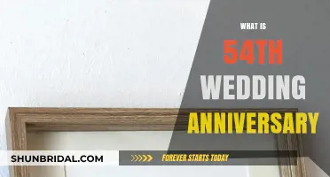 Celebrating 54 Years of Love: The 54th Wedding Anniversary Guide