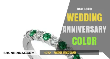 Celebrating 55 Years of Love: The Emerald Anniversary Color Guide