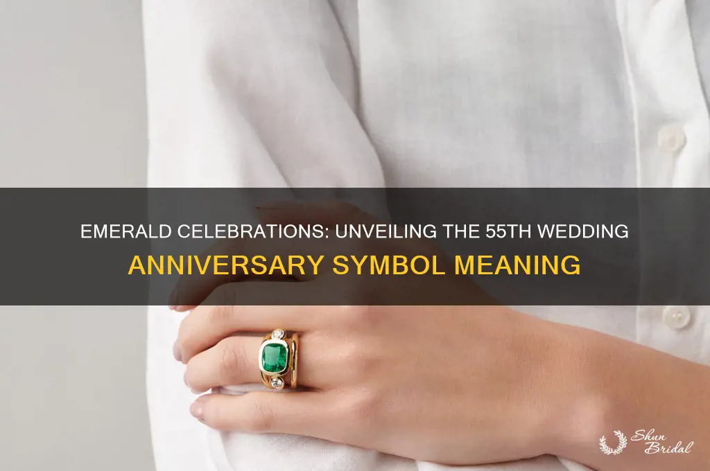 what is 55th wedding anniversary symbol