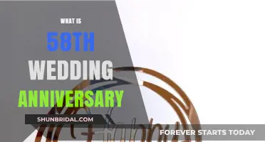 Celebrating 58 Years of Love: The 58th Wedding Anniversary Guide