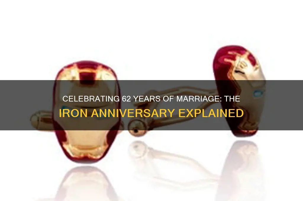 what is 62 years wedding anniversary