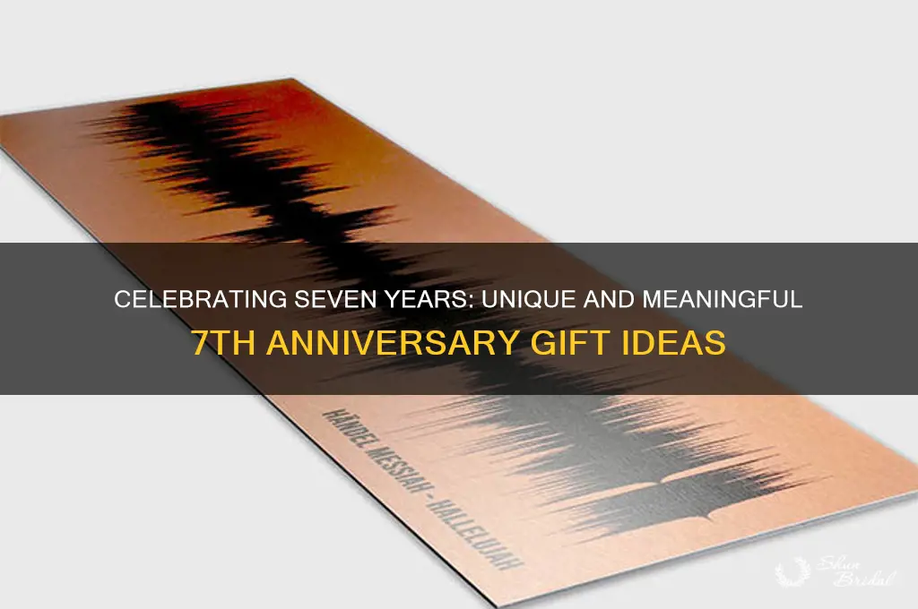 what is 7 wedding anniversary gift