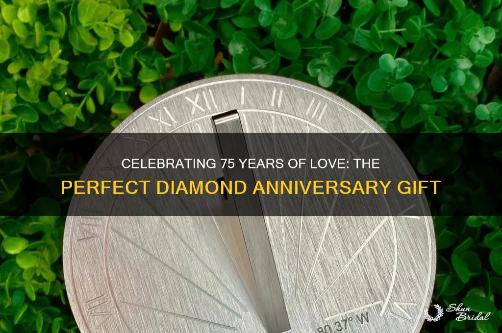 what is 75th wedding anniversary gift
