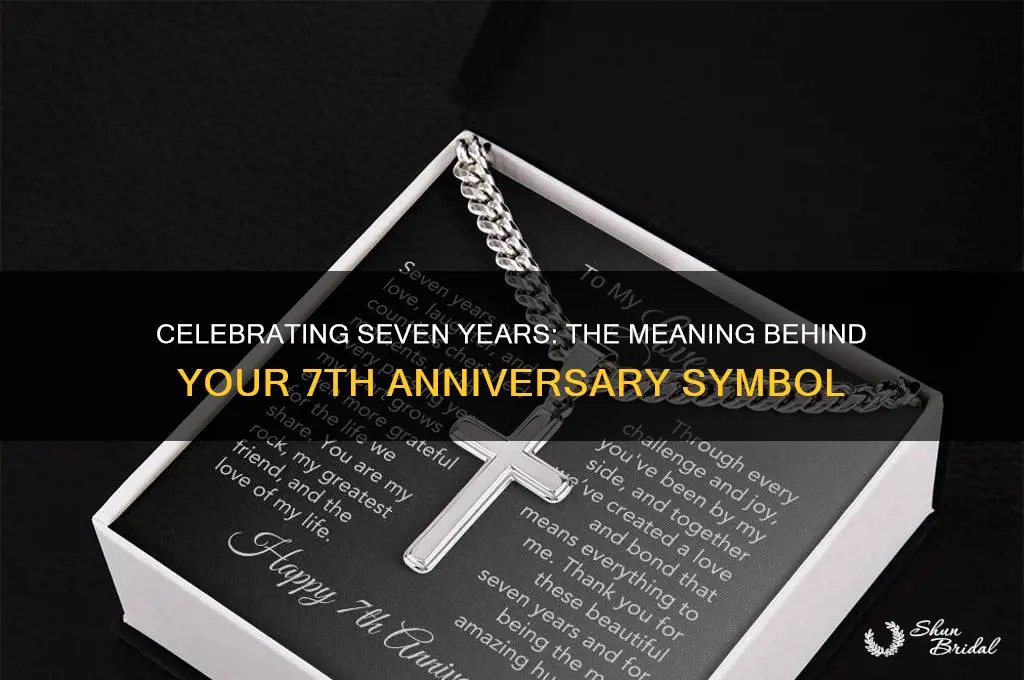 what is 7th wedding anniversary symbol