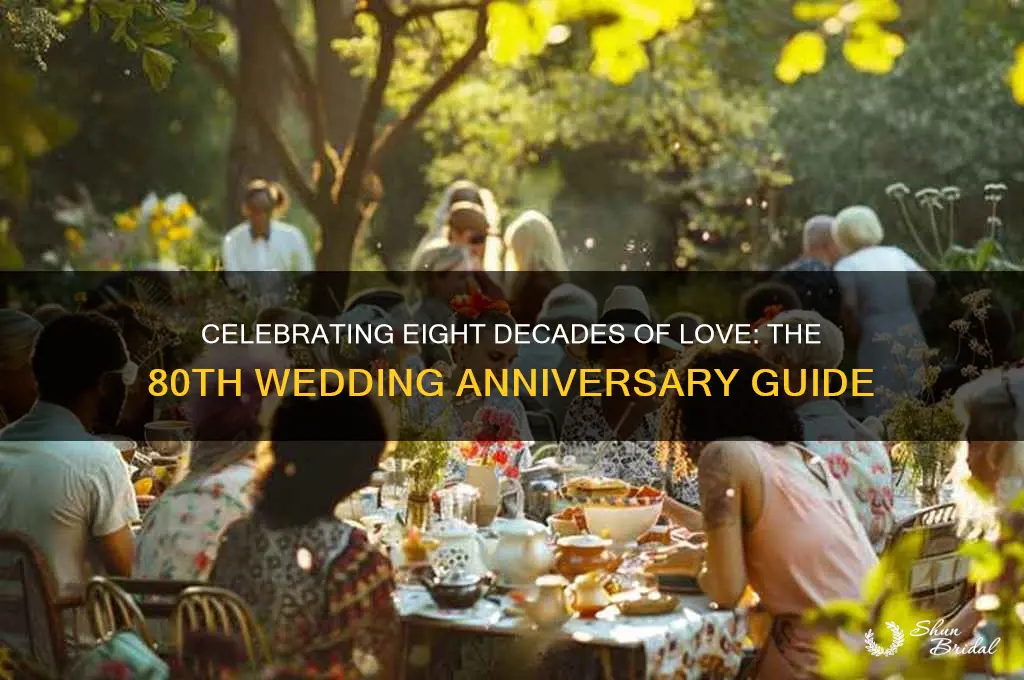 what is 80th wedding anniversary