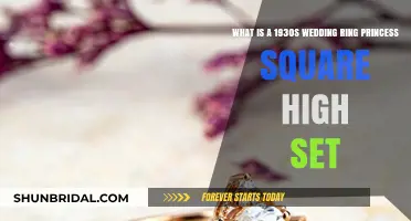 Vintage Princess Square: High-Set Rings from the 1930s