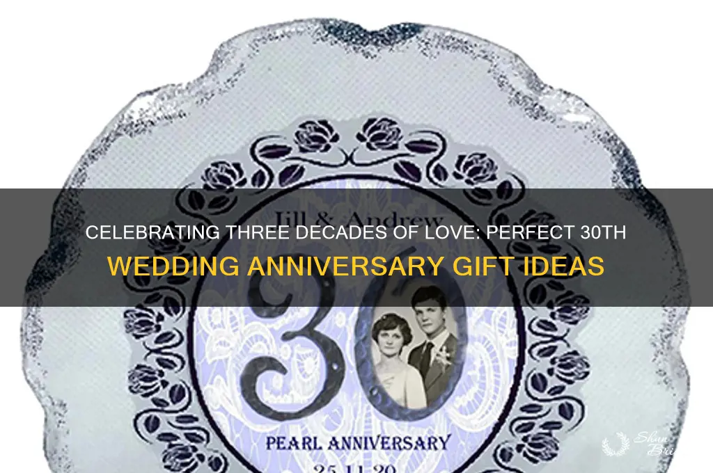what is a 30th wedding anniversary gift