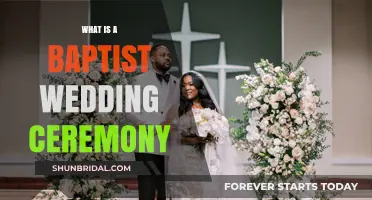 Understanding the Traditions of a Baptist Wedding Ceremony