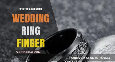 Mens Wedding Rings: Big Finger, Big Bling