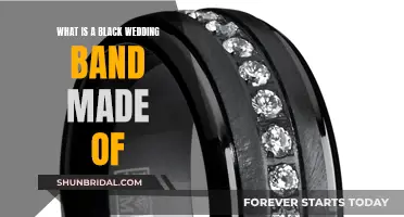 Black Wedding Bands: Materials and Meanings