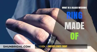 Black Wedding Rings: Unique Materials, Unique Style