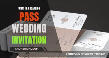 Boarding Pass Wedding Invites: A Unique, Themed Invitation Idea