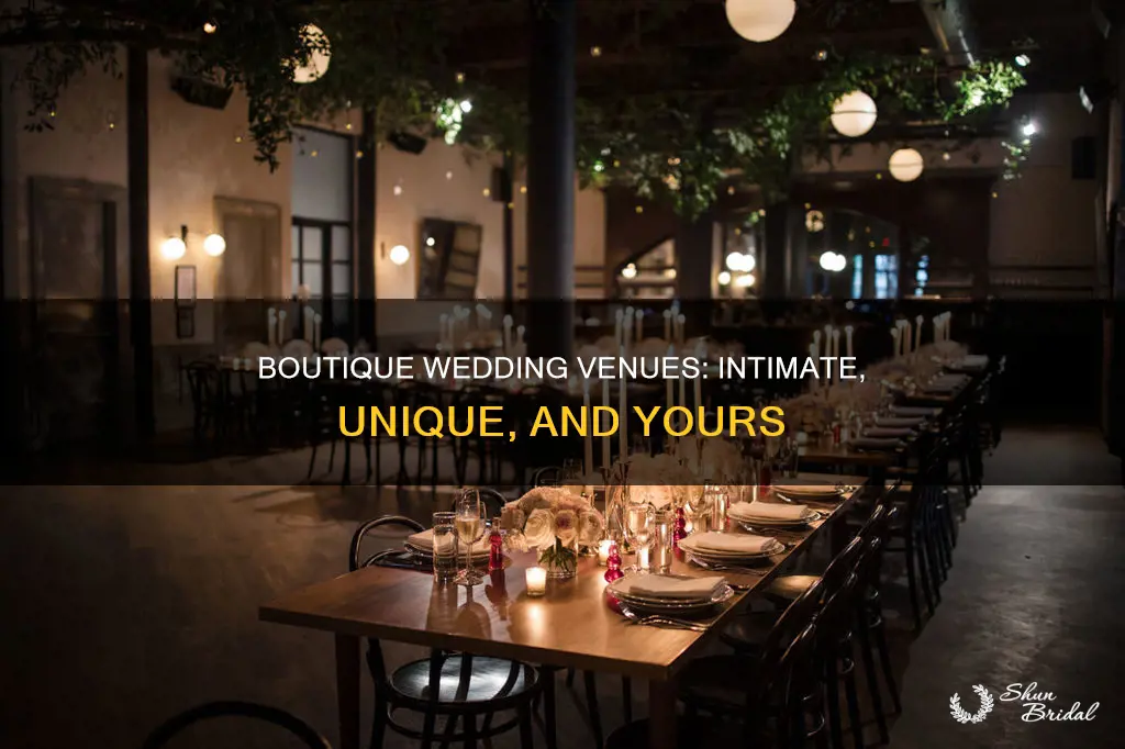 what is a boutique wedding venue