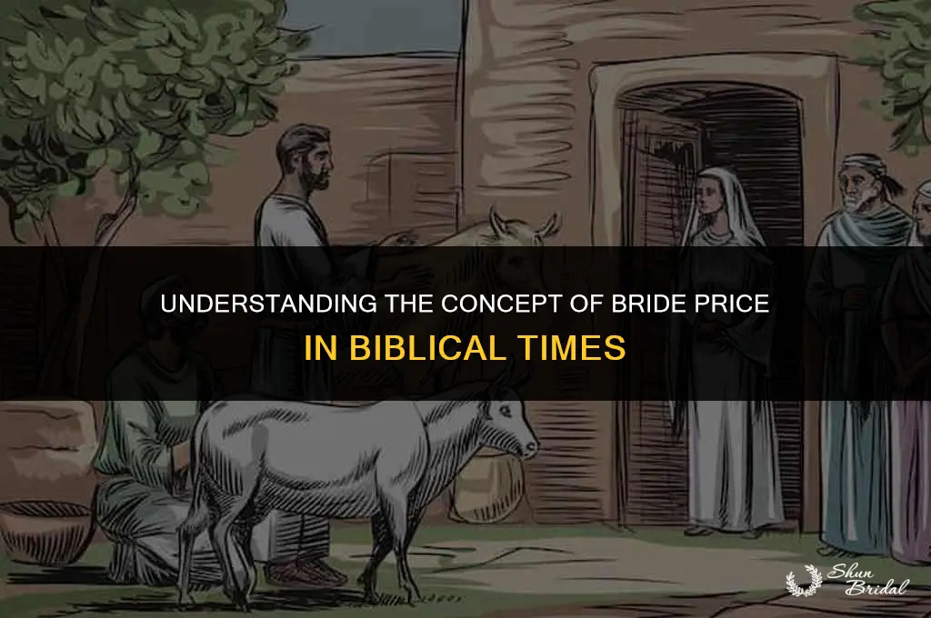 what is a bride price in the bible