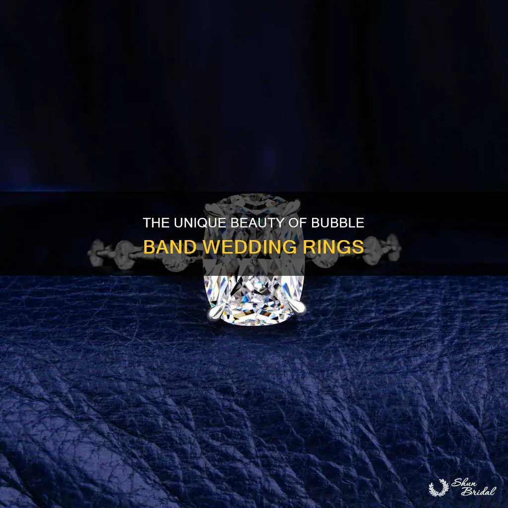what is a bubble band wedding ring