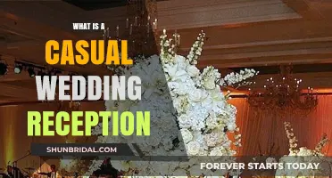 Casual Wedding Receptions: A Relaxed, Intimate Celebration
