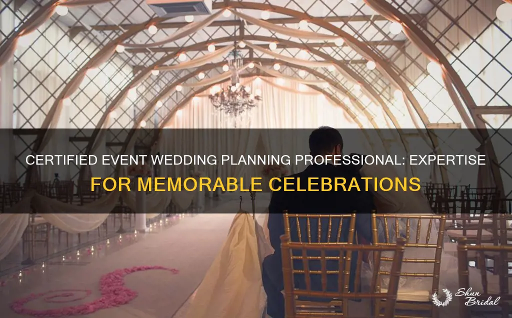 what is a certified event wedding planning professional