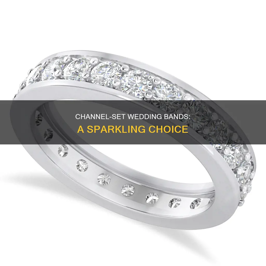 what is a channel set wedding band