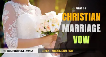 Understanding the Sacred Commitment: What is a Christian Marriage Vow?