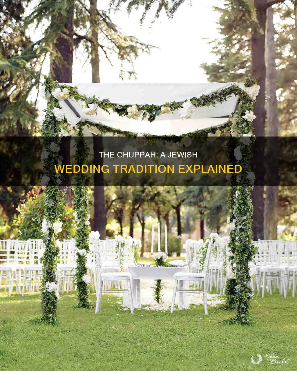 what is a chuppah in jewish weddings