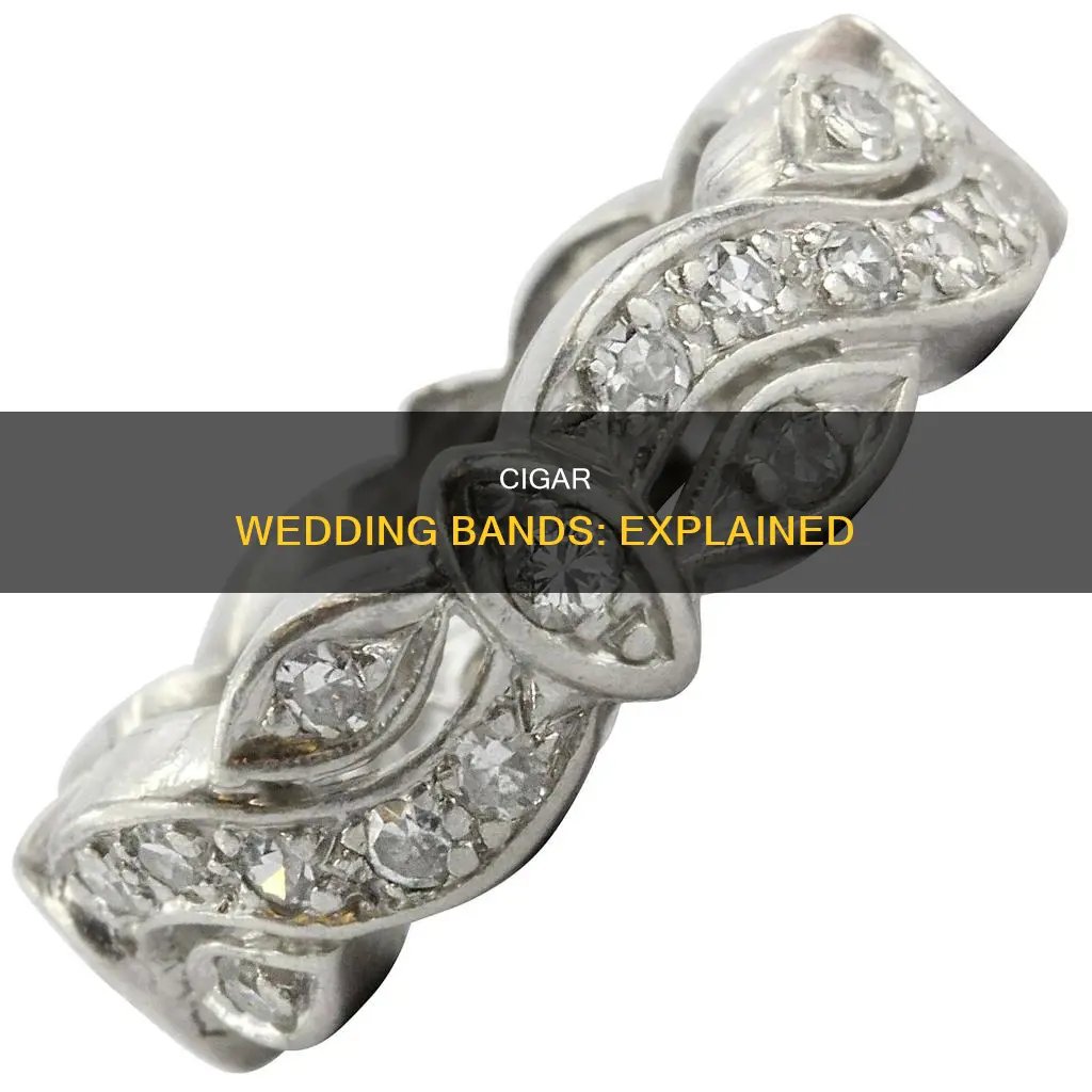 what is a cigar wedding band