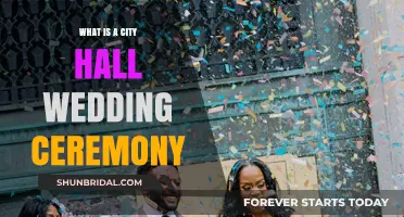 City Hall Wedding Ceremonies: Simple, Affordable, and Legally Binding