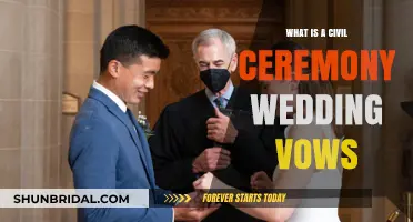 Understanding Civil Ceremony Wedding Vows: A Modern Love Commitment Guide