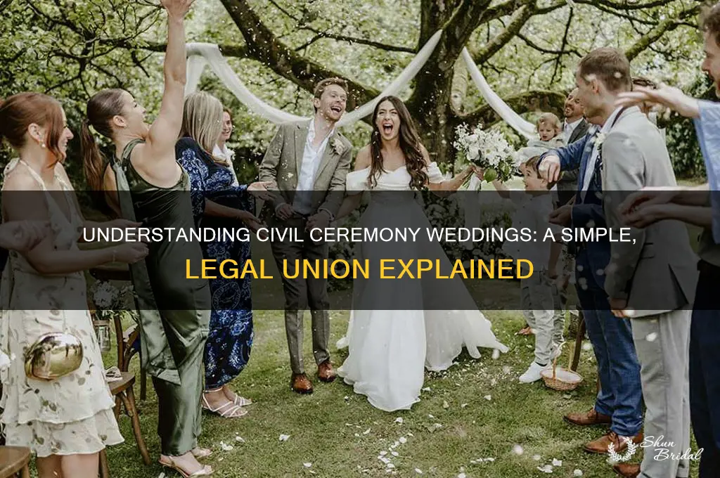 what is a civil ceremony wedding