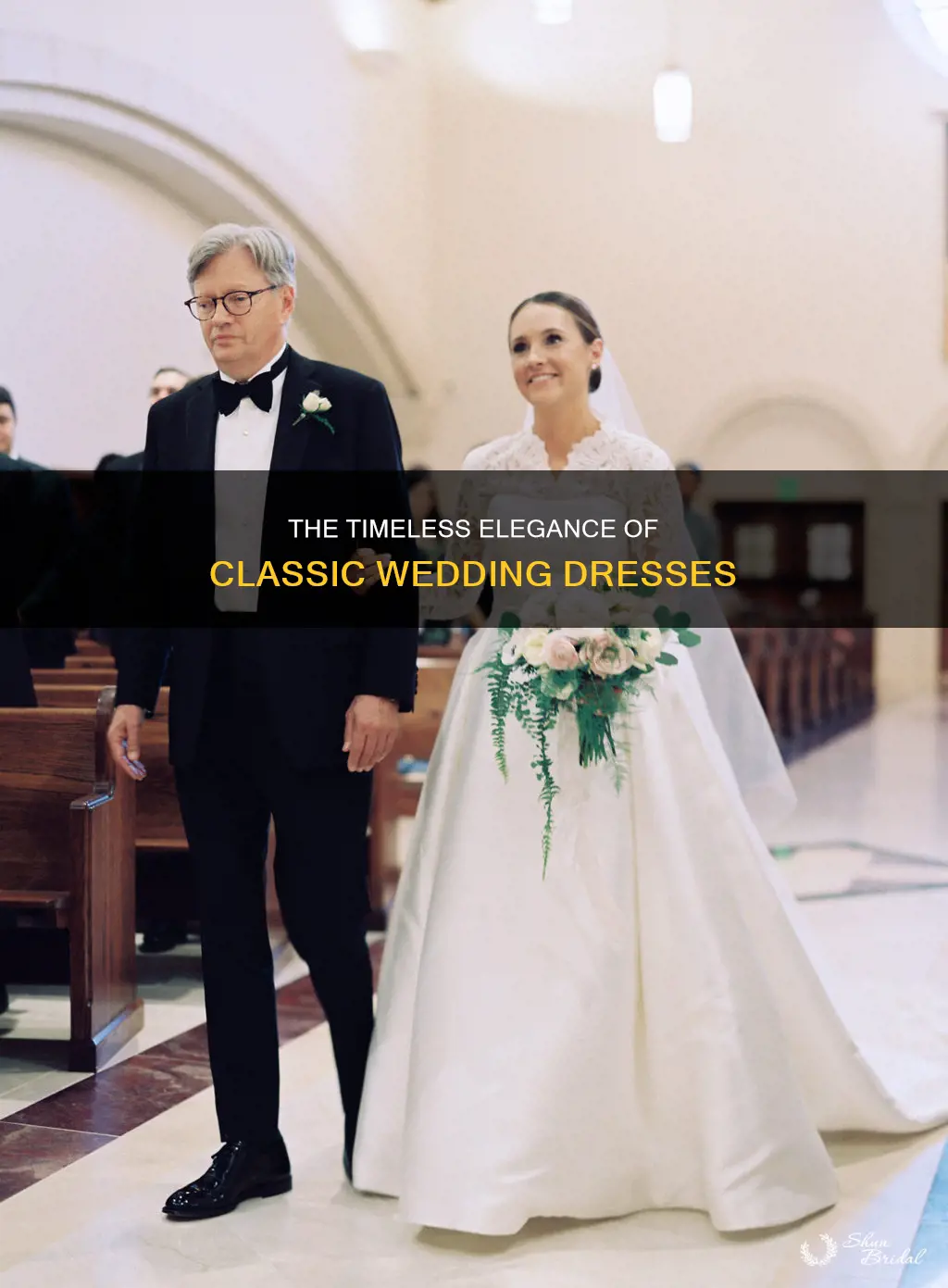 what is a classic wedding dress
