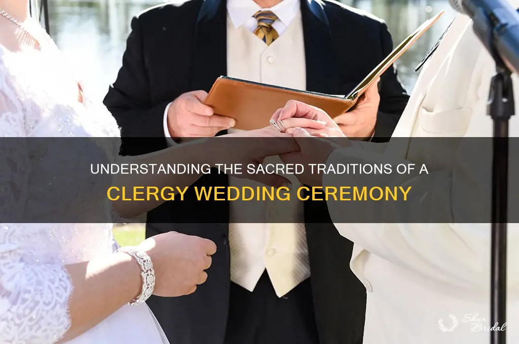 what is a clergy wedding ceremony